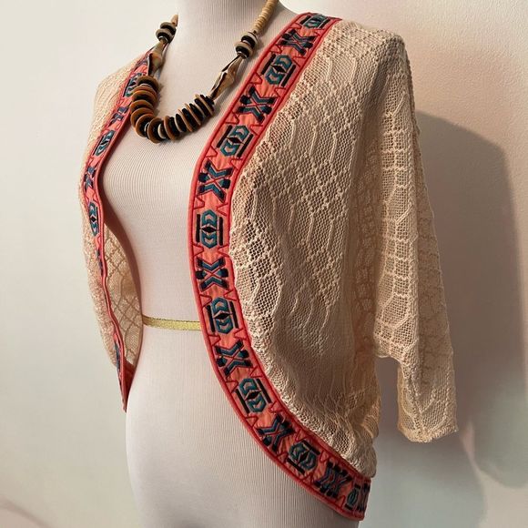 Flying tomato cardigan, size S - Picture 2 of 4